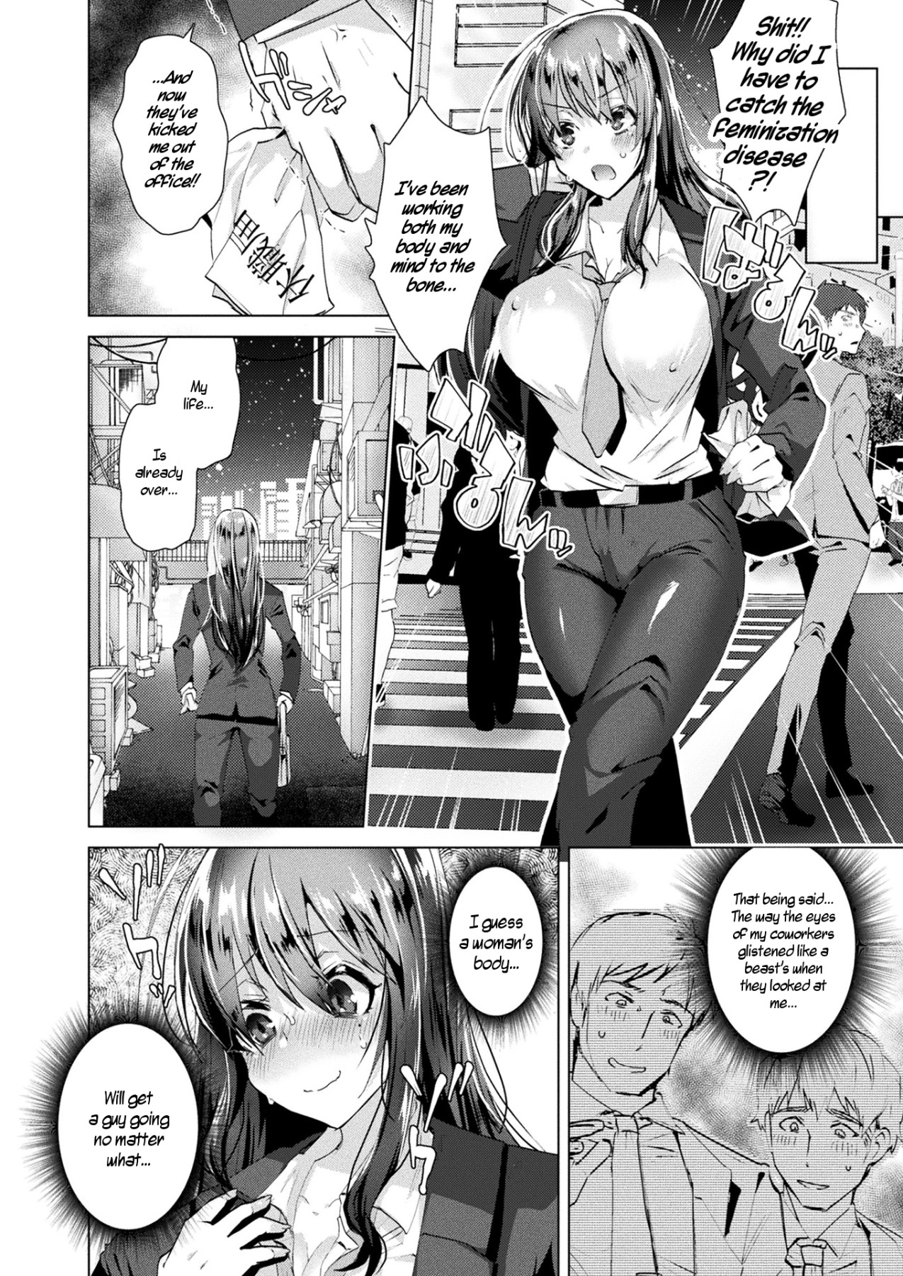 Hentai Manga Comic-Sex-Change Pandemic!!-Read-4